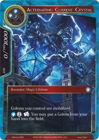 Alternating Current Crystal (Alice Origin Memoria Cards)