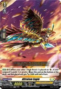 Altruism Eagle (DZ-BT12: Chasm of Lost Souls) — Cardfight Vanguard Card Value