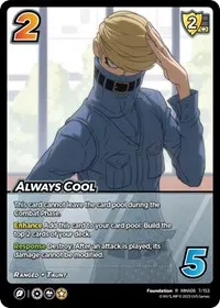 Always Cool (UniVersus: My Hero Academia: Jet Burn)