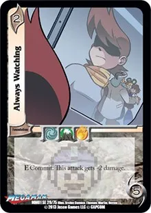Always Watching (Mega Man: Collector's Tins) — UniVersus Card Value