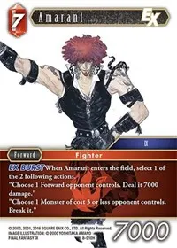 Amarant EX (Opus VIII)
