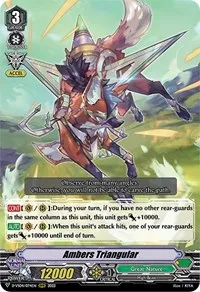 Ambers Triangular (D-VS04: V Clan Collection Vol.4) — Cardfight Vanguard Card Value