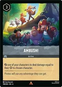 Ambush (Azurite Sea) — Lorcana TCG Card Value