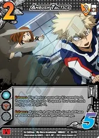 Ambush Tactics (UniVersus: My Hero Academia: Crimson Rampage)