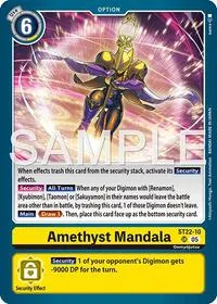 Amethyst Mandala (Starter Deck 22: Amethyst Mandala Advanced Deck Set) — Digimon Card Game Card Value