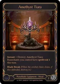 Amethyst Tiara Marvel (Dynasty)