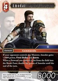 Amodar (Opus V) — Final Fantasy TCG Card Value