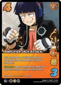 Amplifier Jack Attack (UniVersus: My Hero Academia: Girl Power) — UniVersus Card Value
