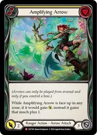 Amplifying Arrow (Outsiders) — Flesh & Blood TCG Card Value