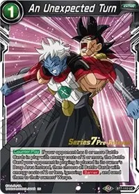 An Unexpected Turn (Assault of the Saiyans Pre-Release Cards)