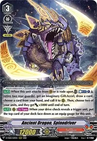 Ancient Dragon Spinodriver (D-VS02: V Clan Collection Vol.2) — Cardfight Vanguard Card Value