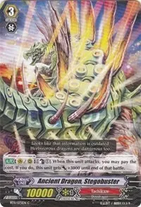 Ancient Dragon Stegobuster (BT11: Seal Dragons Unleashed)