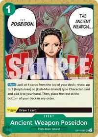 Ancient Weapon Poseidon (A Fist of Divine Speed Release Event Cards)
