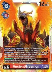 AncientGreymon (Secret Crisis) — Digimon Card Game Card Value