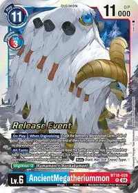 AncientMegatheriummon (Release Special Booster 2.0 Celebration Event Cards)