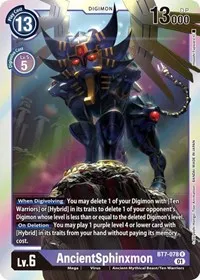 AncientSphinxmon (Next Adventure) — Digimon Card Game Card Value
