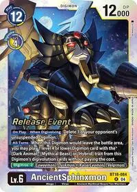 AncientSphinxmon (Release Special Booster 2.0 Celebration Event Cards) — Digimon Card Game Card Value