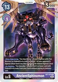 AncientSphinxmon Event Pack 3 (Next Adventure) — Digimon Card Game Card Value