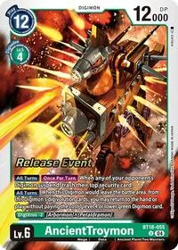 AncientTroymon (Release Special Booster 2.0 Celebration Event Cards) — Digimon Card Game Card Value