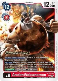 AncientVolcanomon (Release Special Booster 2.0 Celebration Event Cards) — Digimon Card Game Card Value