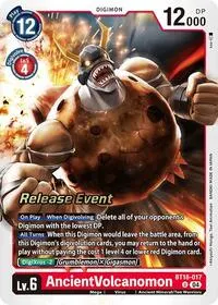 AncientVolcanomon (Release Special Booster 2.0 Celebration Event Cards)