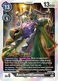 AncientWisemon (Across Time Pre-Release Cards)