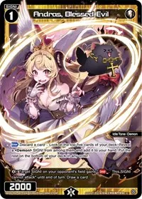 Andras Blessed Evil Parallel Foil (Glowing Diva)