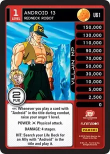 Android 13 Redneck Robot (Panini: Vengeance)