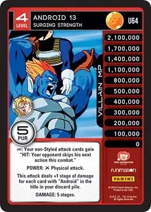Android 13 Surging Strength (Panini: Vengeance)