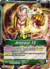 Android 13 Thirst for Destruction Android 13 (Cross Worlds) — Dragon Ball Super CCG Card Value