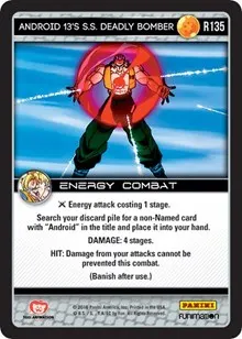 Android 13s SS Deadly Bomber (Panini: Vengeance)