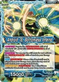Android 16 Android 16 Bottomless Inferno (Battle Evolution Booster) — Dragon Ball Super CCG Card Value