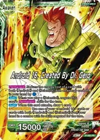 Android 16 Android 16 Created By Dr Gero (Promotion Cards)