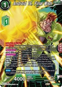 Android 16 Final Wish (Wild Resurgence)