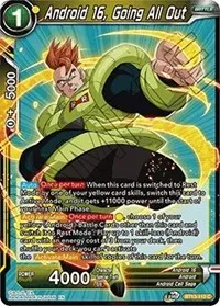 Android 16 Going All Out (Supreme Rivalry) — Dragon Ball Super CCG Card Value