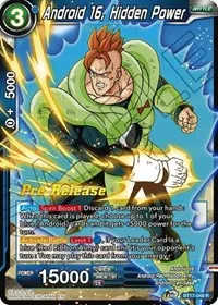 Android 16 Hidden Power (Ultimate Squad Pre-Release Cards)