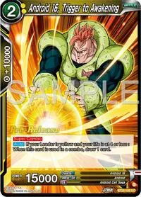 Android 16 Trigger to Awakening (Ultimate Advent Pre-Release Cards)
