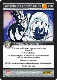 Android 16s Rocket Punch (Panini: Perfection) — Dragon Ball Z TCG Card Value