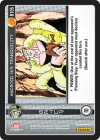 Android 16s Tranquility (Panini: Perfection)