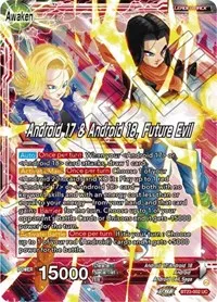 Android 17 and Android 18 Android 17 and Android 18 Future Evil (Perfect Combination) — Dragon Ball Super CCG Card Value