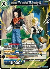 Android 17 and Android 18 Teaming Up (Ultimate Squad)