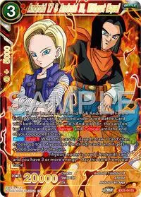 Android 17 and Android 18 Without Equal (Expansion Deck Box Set 25: Premium Anniversary Box 2025)