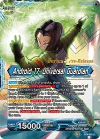 Android 17 Android 17 Universal Guardian (Universal Onslaught Pre-Release Cards) — Dragon Ball Super CCG Card Value