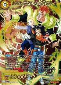 Android 17 Android 18 and Android 16 Trinity (Three Glorious Fighters)