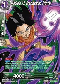 Android 17 Brainwashed Fighter Silver Foil (Power Absorbed)