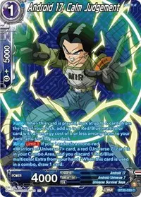 Android 17 Calm Judgement Silver Foil (Power Absorbed)