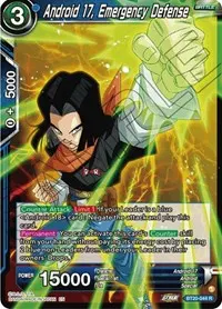 Android 17 Emergency Defense (Power Absorbed)