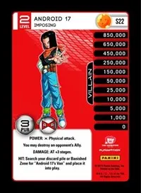Android 17 Imposing High Tech Foil (Panini: Evolution)