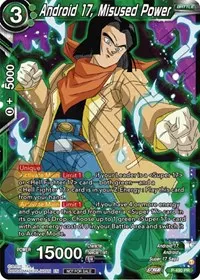 Android 17 Misused Power Zenkai Series Tournament Pack Vol3 (Tournament Promotion Cards)