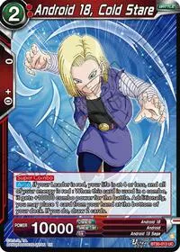 Android 18 Cold Stare (Three Glorious Fighters)